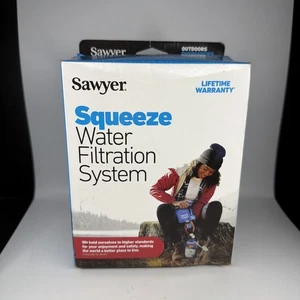 Sawyer Products SP129 Squeeze Water Filtration System w/ Two 32Oz Squeeze SEALED - Picture 1 of 4