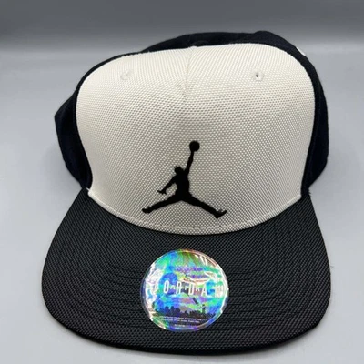 Gorra Air Jordan 11 Hombre Blanca Negra Jumpman Snap Back Cap Foto 1 de 4