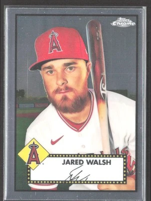 Jared Walsh 2021 Topps Chrome Platinum Anniversary #258 Los Angeles Angels - Image 1 of 2