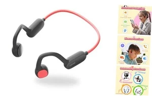 Kids Headphones, Air Conduction Wireless Open Ear Headphones for Kids, - Picture 1 of 7