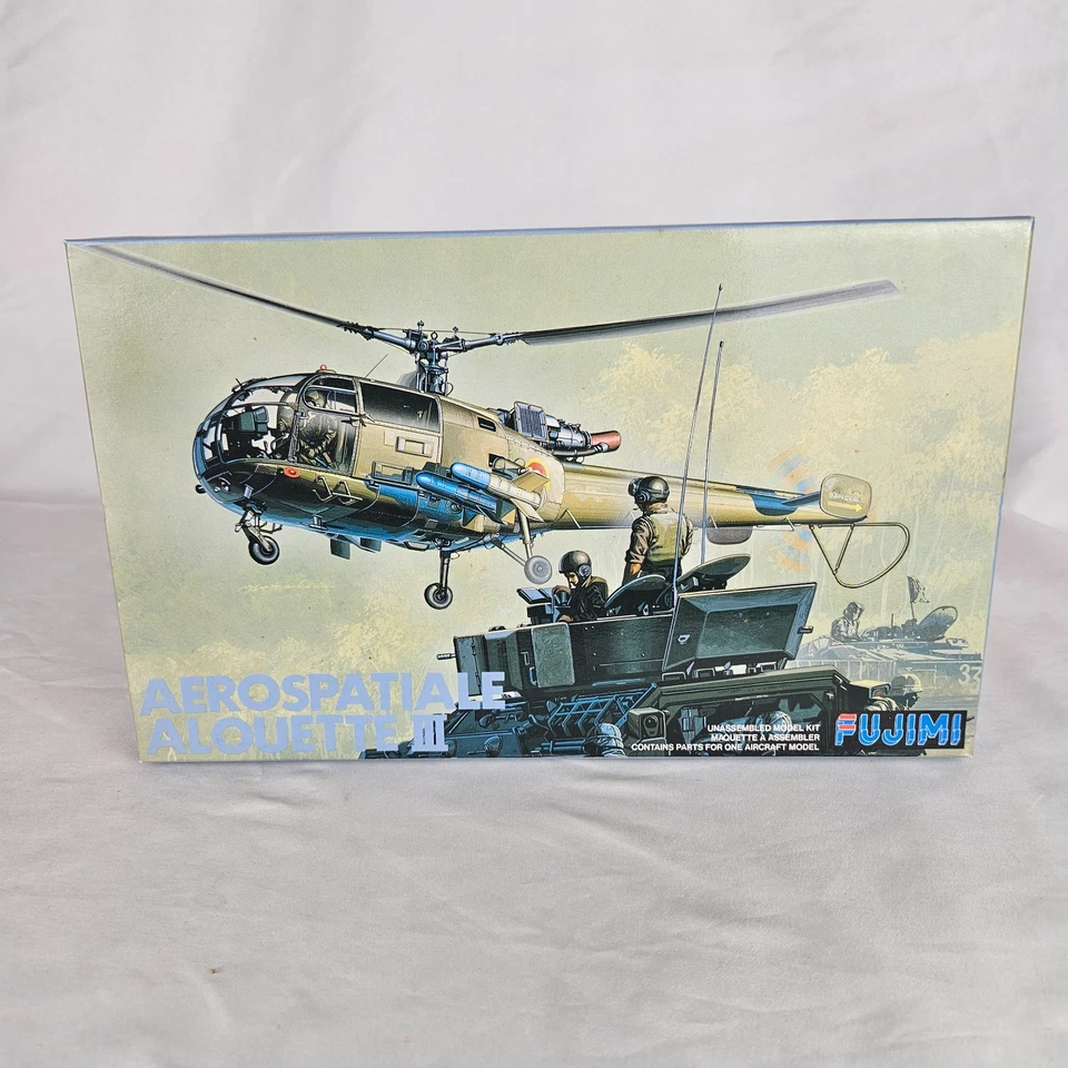 Fujimi Aerospatiale Alouette 3 - 1/48 Scale Plastic Model Kit - Image 1 of 4