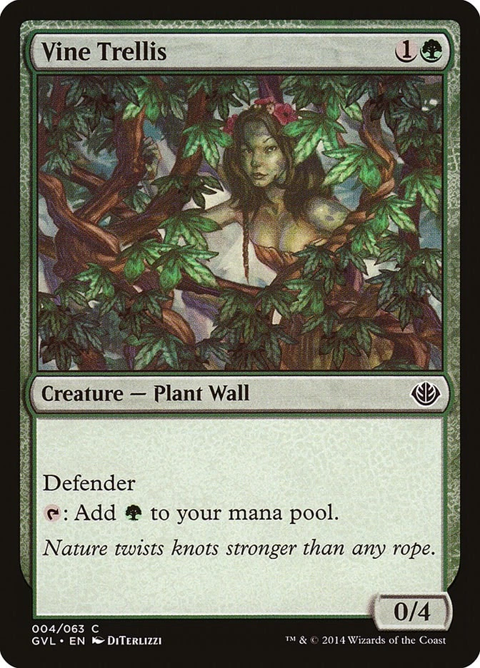 Vine Trellis 4 LP Normal Duel Decks: Anthology MTG EN - Image 1 of 1