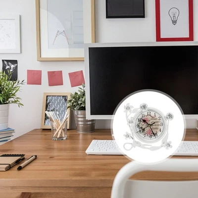  Decorative Desk Clock Clocks for Living Room Farmhouse Table Centerpiece - Image 1 of 4