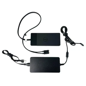 DELL WD19DCS USB-C 3.2 HDMI 2XDP USB 3.0 Docking Station w/ 240W Power Supply - Picture 1 of 11