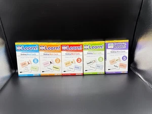 Your Baby Can Learn Sliding Word Teaching Cards Set Early Language Development - Picture 1 of 14