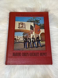 1966  Marine Corps Recruit Depot San Diego CA Book 1st Bat. platoon  1096 - Picture 1 of 4