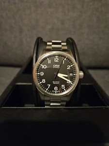 Oris Big Crown ProPilot 01 751 7761 4164-07 8 20 08 Full Set 2015 V Gd Condition - Picture 1 of 15