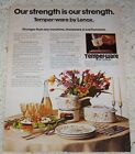 1979 Print Ad Page   Lenox Temper Ware Dinnerware Lawrenceville Nj Advertising