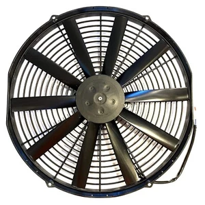 SPAL 30100400 16" Puller Fan 12 Volt Low Profile Straight Blade 1074 cfm - Picture 1 of 5