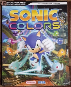 Sonic Colors Bradygames Official Strategy Game Guide Nintendo WII - Imagen 1 de 2