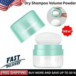 Dry Shampoo Volume Powder with Sponge Brush Travel Size Unisex - USA Fast - Picture 1 of 8