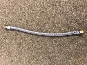 Flexible braided Petrol Pipe- 1/4 BSP MG MMM - Picture 1 of 1