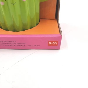 LEGAMI Desk Friends Stifteköcher Keramik 12,5 x 7,5 cm Kaktus Motiv Schreibtisch - Bild 1 von 5