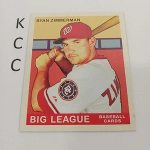RYAN ZIMMERMAN 2007 UPPER DECK GOUDY BIG LEAGUE WASHINGTON NATIONALS CARD #171 - Picture 1 of 4