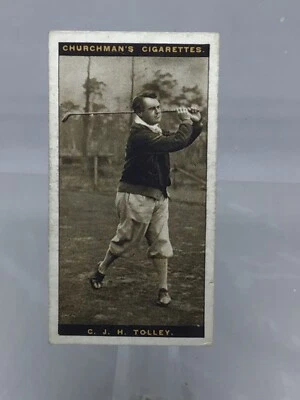 1927 Churchman Famous Golfers Small #43 Cyril Tolley - Image 1 of 2