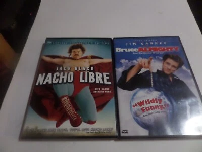 Nacho Libre (2006, Fullscreen Special Collector's Edition DVD) & Bruce Almighty - Image 1 of 2