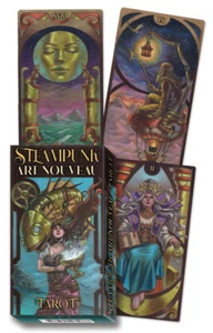 Steampunk Art Nouveau Tarot Deck Lo Scarabeo New Sealed - Picture 1 of 1
