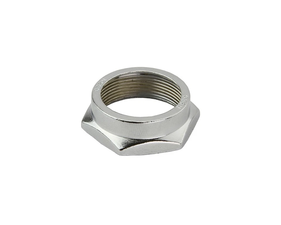 THREADED HEADSET LOCK NUT 1" STEERER FORKS 22.2MM STEM OLD SCHOOL BMX LOWRIDER. - Image 1 of 1