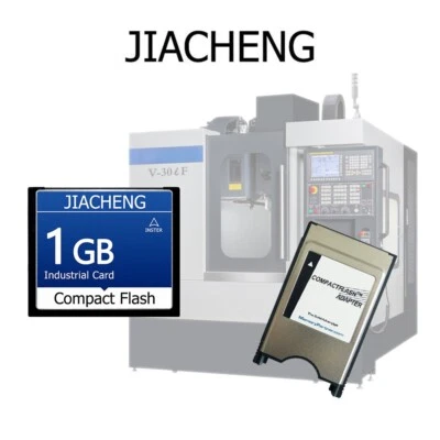 Tarjeta flash compacta CNC CF de 1 GB + adaptador CF-PCMCIA para adaptador CNC ATA PC FANUC - Imagen 1 de 4
