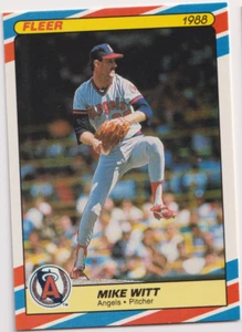 1988 Fleer Superstars #43 Mike Witt California Angels - Picture 1 of 2