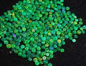 10 Stck. Natürliche Multi Flash Äthiopische Opal Perlen 2 bis 4 mm Welo Feueropal Stein - Bild 1 von 1