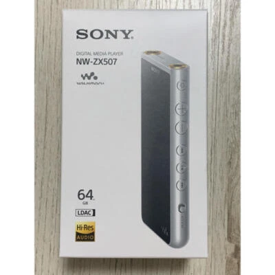 SONY WALKMAN 64GB Hi-Res ZX Series Audio Player NW-ZX507 Silver Android micro - Image 1 of 4