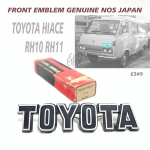 TOYOTA HIACE RH10 RH11 1975 76 EMBLEMA DELANTERO PIEZA ORIGINAL NOS JAPÓN 75364-95661 - Imagen 1 de 7