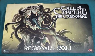 FFG Call of Cthulhu CCG Regionals 2013 Playmat - Image 1 of 2