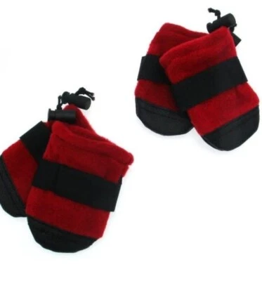Fido XL 抓绒狗靴冬季靴爪子户外步行冰雪保护  — 第 1/4 张图片