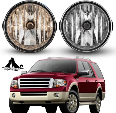Conjunto de luces antiniebla transparentes para Ford Expedition 2007-2014/Ford Ranger 2008-2011  Foto 1 de 4