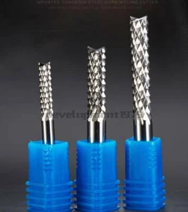 1 Stück 1-12 mm Schaft Hartmetall Schaftfräser Gravur Bits CNC PCB Maschinen Neu - Bild 1 von 5