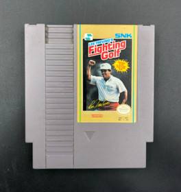 Lee Trevino's Fighting Golf (Nintendo Entertainment System, NES) w/ Protector