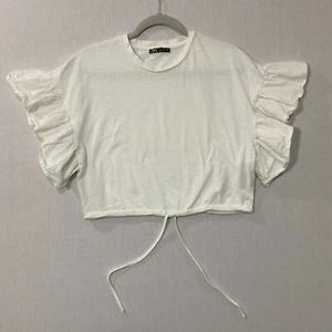 Zara White Blouse for Women - Sz S - Picture 1 of 10