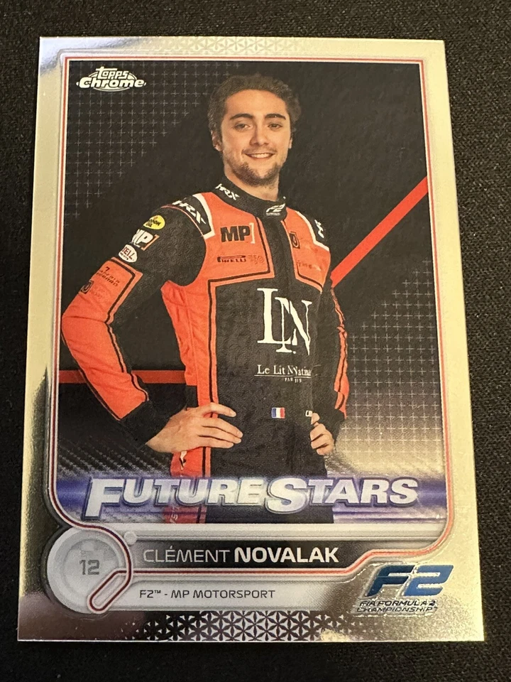 2022 Topps Chrome Formula 1 #88 Clement Novalak - Image 1 of 2