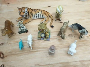 11pcs Animals Figures Toys Jumbo Wild Animals Model Kids Toys Gift Mix tiger - Picture 1 of 6