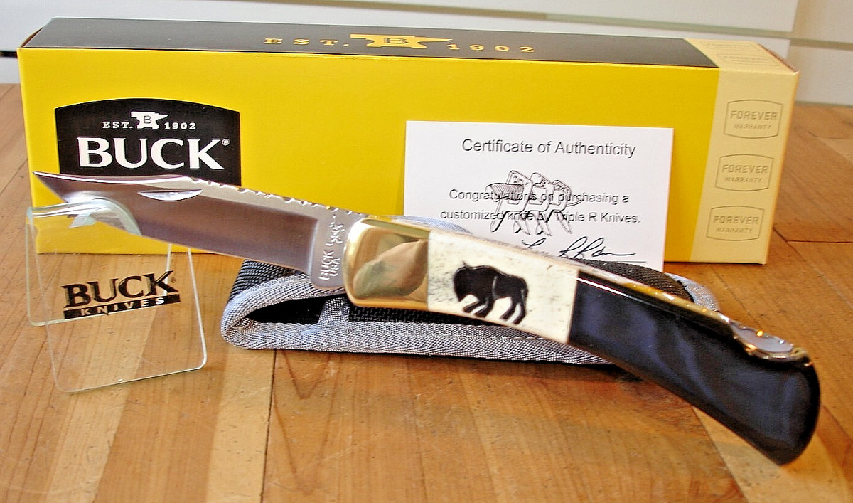 Buck Knives Buck 110 Collectible Modern Factory Manufactured Buck Knives Buck 110 Collectible Modern Factory Manufactured