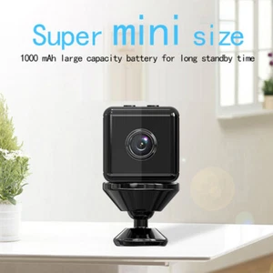 WiFi Mini Camera Night Vision Wireless Network Camera Portable for Home Room Car - Picture 1 of 12