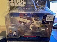 STAR WARS MICRO GALAXY SQUADRON  0014 JEDI STARFIGHTER WITH OBI-WAN R4-P17MIB