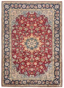 Najafabad Handgeknüpfter Perserteppich 314 x 224 cm-FineOrient,Carpet,Rug,Rot - Imagen 1 de 12