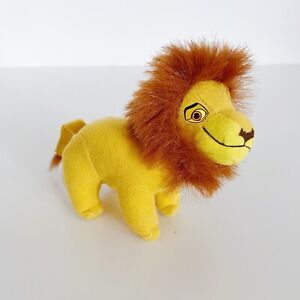 McDonalds The Lion King Simba Small Plush Toy 5" Vintage 1998