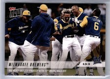 2018 Topps Now #635 Orlando Arcia Milwaukee Brewers