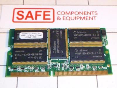 Cisco 69000733-H00-CSC 512MB Memory 64Mx72 SDRAM ECC 144-Pin SODIMM  MM-068 - Image 1 of 2