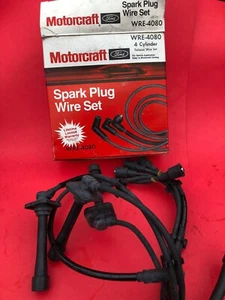 NOS OEM Motorcraft WRE-4080 Ignition Spark Plug Wire Set  - Imagen 1 de 1