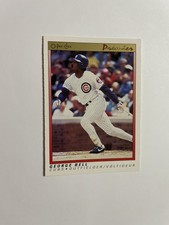 1991 O-Pee-Chee Premier Baseball Card #6 George Bell Chicago Cubs