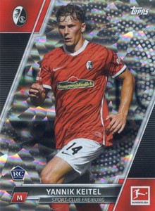 2021-22 Topps Bundesliga YANNIK KEITEL RC ROOKIE #71 Sparkle Foil SPORT CLUB
