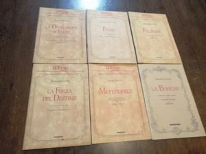 LIBRO: STOCK LIBRETTI OPERA-- Libretto I grandi de L'Opera De Agostini - Picture 1 of 3