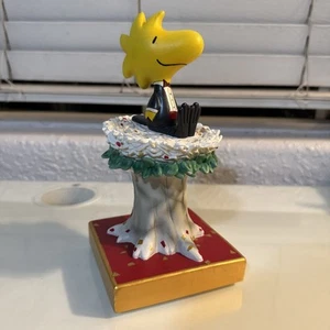 Figurine Peanuts Woodstock - Tivoli Too - Céramique 81/4" de haut - Smoking formel RARE - Photo 1/8