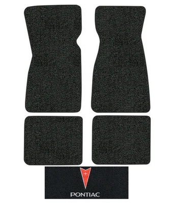 1976-1980 Pontiac Sunbird Floor Mats - 4pc - Cutpile - Image 1 of 3
