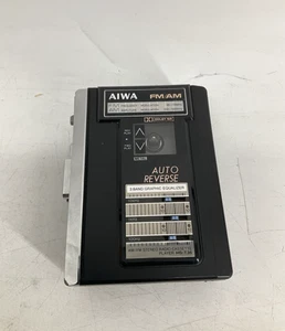 Vintage AIWA AM/FM STEREO RADIO CASSETTE PLAYER HS-T36 Walkman Untested - Picture 1 of 11
