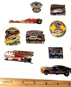 Lote de 15 calcomanías adhesivas pequeñas troqueladas troqueladas Snake Mongoose, Pure Hell, Kalitta lote 4 - Imagen 1 de 5